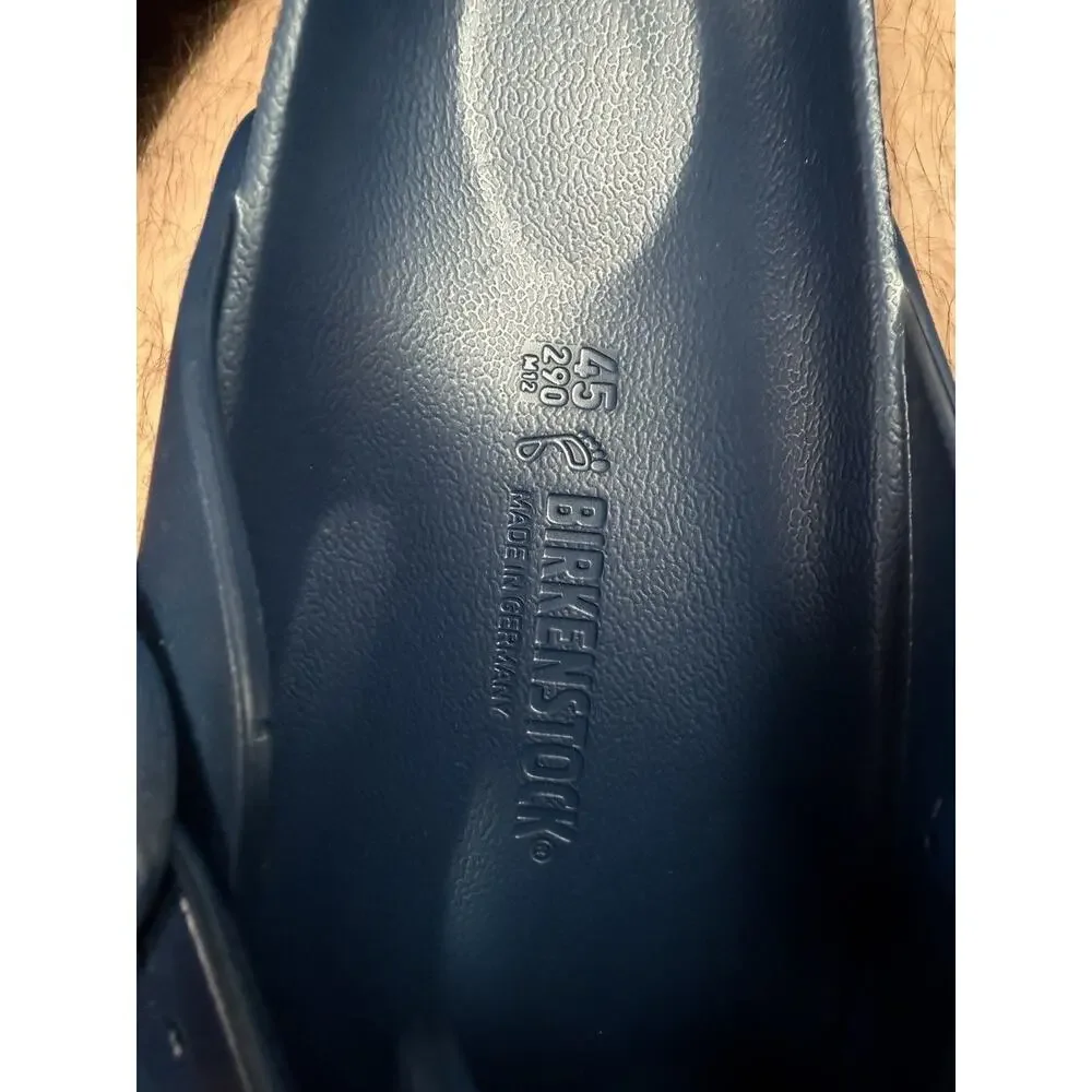 Birkenstock Boston EVA Men’s 12 EU 45 Navy Clogs Lightweight New No Box